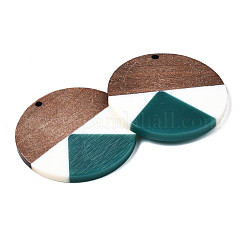Resin & Walnut Wood Pendants&nbsp;RESI-S389-070A-A11
