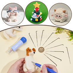 2Pcs 2 Styles Plastic Wool Felting Needle Tool&nbsp;DIY-AR0004-90