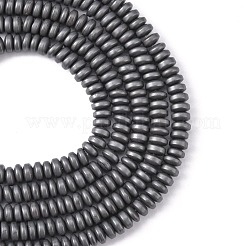 Matte Style Electroplate Non-magnetic Synthetic Hematite Beads Strands&nbsp;G-M007-77