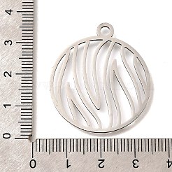 201 Stainless Steel Pendants&nbsp;STAS-B083-23P