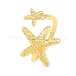 Ocean Brass Cuff Open Rings&nbsp;KK-CBA5A76-04G-02
