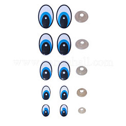 Oval Plastic Safety Craft Eye&nbsp;DIY-GL0005-19