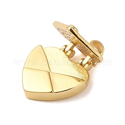 Rack Plating Brass & Clear Cubic Zirconia Pendants&nbsp;KK-S372-25G