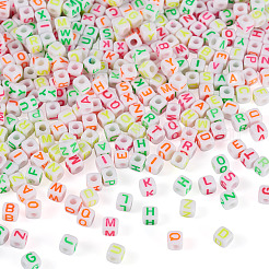 1332Pcs 4 Colors Opaque Acrylic Beads&nbsp;OACR-TA0014-42