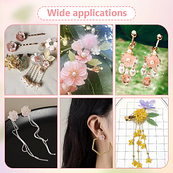 合成サンゴ染めビーズ120個  花  7.5x8x2.5mm  穴：1mm&nbsp;G-NB0005-84