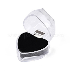 Valentine's Day Transparent Acrylic Ring Storage Boxes&nbsp;OBOX-T001-01A