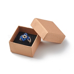 Transparent Acrylic Beads Rings&nbsp;X1-RJEW-TA00006-02
