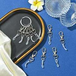 Silicone Pen Holder Clip&nbsp;HJEW-SW00113-01