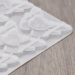 蝶の DIY シリコンモールド  デコレーションメイキング  レジン型  UVレジン用  エポキシ樹脂ジュエリー作り  ホワイト  135x128x6mm  内径：40x60mm&nbsp;LS-SIMO-H018-01B