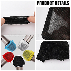 50 Pairs 5 Colors Non-woven Cloth Disposable Microphone Sleeve&nbsp;AJEW-CN0004-87C