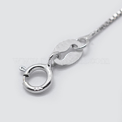 Anti-Tarnish Rhodium Plated 925 Sterling Silver Bracelet Making&nbsp;STER-F039-09P