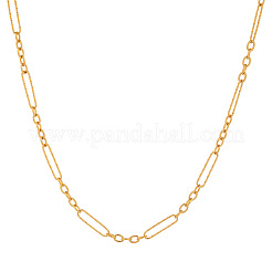 Stainless Steel Link Chain Necklaces & Bracelets Sets for Women&nbsp;OI6048-3