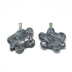 Natural Labradorite Pendants&nbsp;G-T091-10