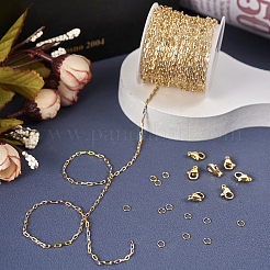 DIY Chain Necklace Bracelet Making Kit&nbsp;DIY-TA0004-92