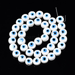 Handmade Porcelain Ceramic Beads Strands&nbsp;PORC-T006-04N