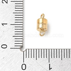 14Kゴールドフィルドの柱型マグネット式留め金1/20個  本金14KGFゴールドフィルド  10x4.5x4.5mm  穴：1.4mm  直径4.5mm&nbsp;KK-B672-03G