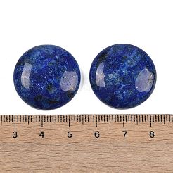 天然ソーダライトのカボション  半円/ドーム  25x7~8mm&nbsp;G-H1596-FR-25mm-12