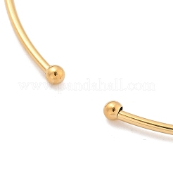 304 Stainless Steel Arm Cuff Bangle Makings&nbsp;AJEW-P127-01G