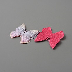 Butterfly Shape Cloth Sew on Patches Applique&nbsp;DIY-WH0032-89B