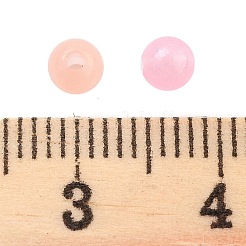 不透明で光るアクリルビーズ  暗闇で光るビーズ  ラウンド  ミックスカラー  4mm  穴：1mm  約16666個/500g&nbsp;OACR-G038-06