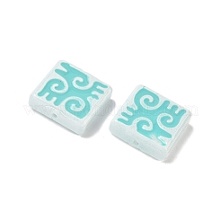 Dyed & Heated Baking Paint Glass Beads&nbsp;LAMP-D004-03D