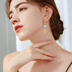 90本3色チベット風アロイペンダント  スリッパ  ミックスカラー  21x8x3.5mm  穴：1.8mm  30個/カラー&nbsp;TIBEP-SC0003-41
