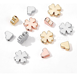 30Pcs 6 Style Brass Beads&nbsp;KK-BC0007-62