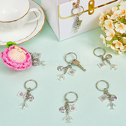 20Pcs Alloy Keychain&nbsp;KEYC-SC0001-16A