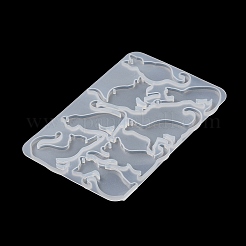 Cat Shape DIY Pendant Silhouette Silicone Molds&nbsp;X-SIL-F010-01