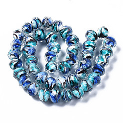 Handmade Lampwork Beads Strands&nbsp;LAMP-T007-14A