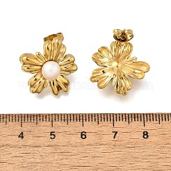 304 Stainless Steel Stud Earring Findings&nbsp;EJEW-F361-15G