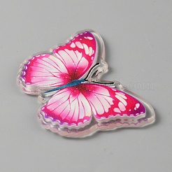 Printed Acrylic Pendants&nbsp;OACR-WH0028-22F