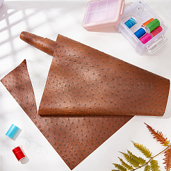 Ostrich PVC Imitation Leather Fabric&nbsp;DIY-WH0028-10A-01