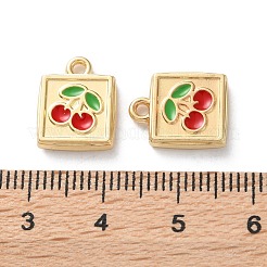 Rack Plating Alloy Enamel Pendants&nbsp;FIND-M038-08G
