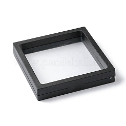 Square Transparent PE Thin Film Suspension Jewelry Display Box&nbsp;CON-YW0001-37