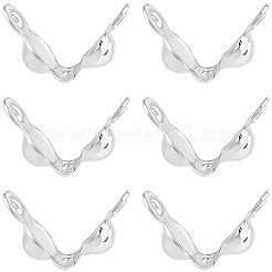 10Pcs 925 Sterling Silver Bead Tips&nbsp;STER-BBC0009-50