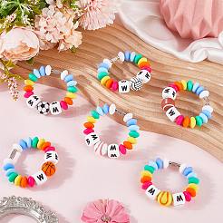 6Pcs Silicone Cup Charms&nbsp;HJEW-SC00121