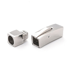 304 Stainless Steel Bayonet Clasps&nbsp;STAS-UN0020-05P