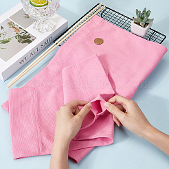 布製の椅子の交換  木の棒2本付き  ディレクターズチェア用  化粧椅子の座席と背もたれ  パールピンク  530x200x4.5mm&nbsp;DIY-WH20004-12A-1