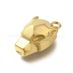 304 Stainless Steel Pendants&nbsp;STAS-U027-06G-01