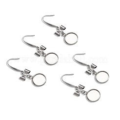 316 Surgical Stainless Steel Earring Hooks&nbsp;STAS-TAC0001-01D