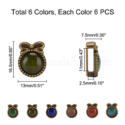 Alloy Slide Charms&nbsp;PALLOY-PH0001-58AB