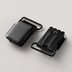 鉄製頑丈タペストリーハンガークランプ8個  キルト用滑り止めハンガー  じゅうたん  ブラック  43x29x13mm  穴：25x5mm&nbsp;DIY-WH0933-59