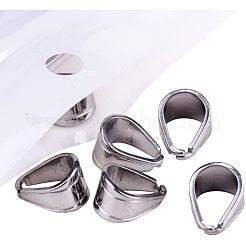304 Stainless Steel Pinch Bails&nbsp;STAS-PH0002B-07P