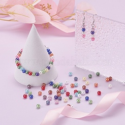1200Pcs 15 Colors Imitation Pearl Acrylic Beads&nbsp;OACR-YW0001-12
