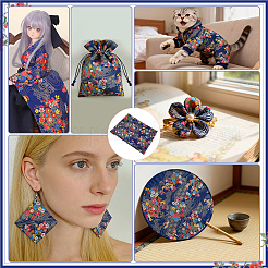 Japanese-style Cotton Fabric&nbsp;DIY-WH0780-30B