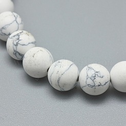 Synthetic Turquoise Jasper Bead Stretch Bracelets&nbsp;BJEW-K212-B-009