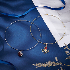 4Pcs 2 Colors 304 Stainless Steel Choker Necklace Making&nbsp;NJEW-UN0001-80