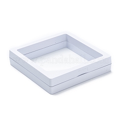 Square Transparent PE Thin Film Suspension Jewelry Display Box&nbsp;CON-D009-01A-05