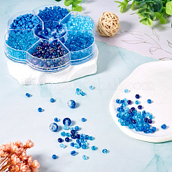 7 Styles Glass Seed Beads&nbsp;SEED-TA0001-41B